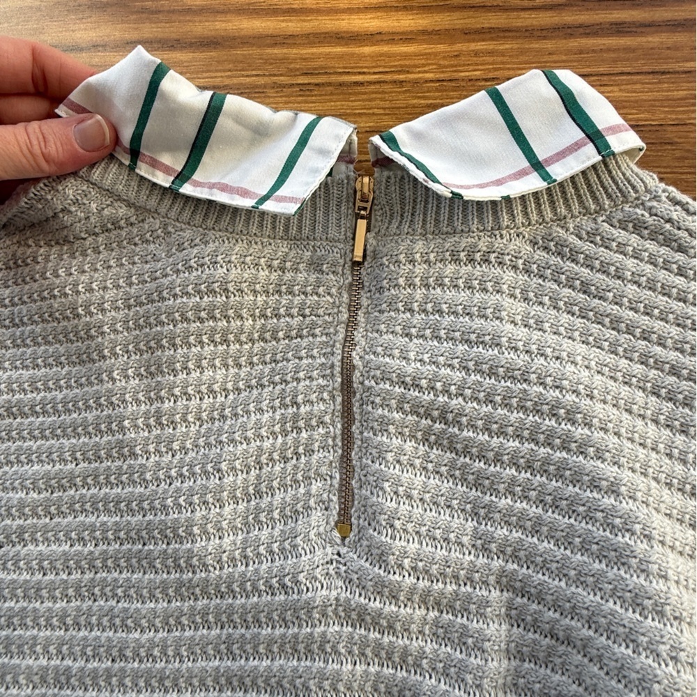 Foxcroft NYC Collared Sweater Top Women’s Size 2X - Picture 4 of 9